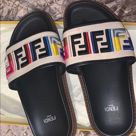 Fendi Shoes Fendi Slides Poshmark